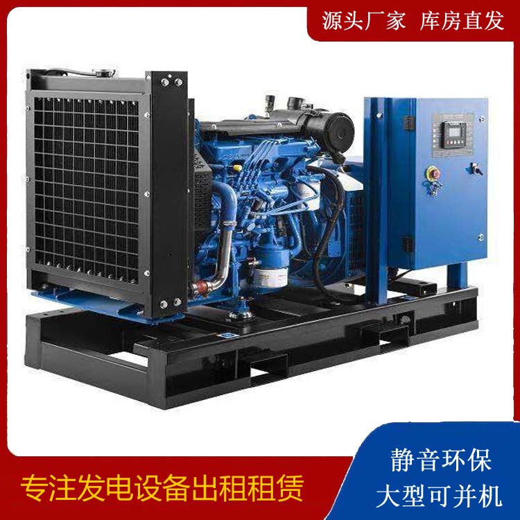 贵南出租发电机 潍柴发电机一定要预防通风管道的堵塞和灰尘